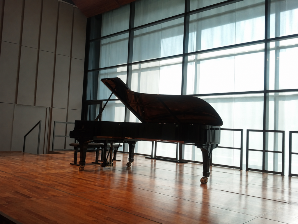 piano de l'auditorium de Salzbourg